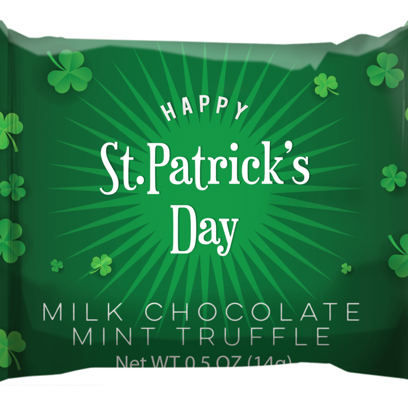 Happy St Patrick's Day Chocolate Truffles