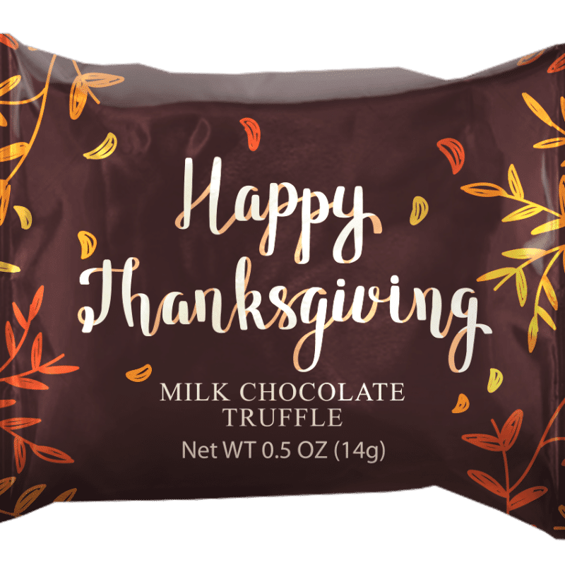 Happy Thanksgiving Chocolate Truffle