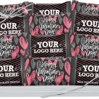 12-piece chocolate truffle gift box with monthly holiday themes.